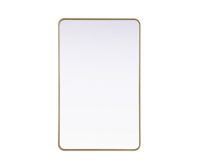 Elegant Lighting - MR8A3048BRA - Mirror - Remy - Brass
