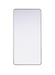 Elegant Lighting - MR8A3060SIL - Mirror - Remy - Silver