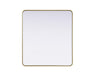 Elegant Lighting - MR8A3640BRA - Mirror - Remy - Brass