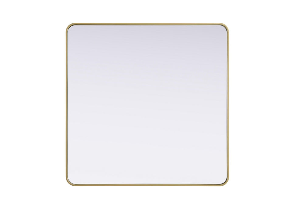 Elegant Lighting - MR8A4242BRA - Mirror - Remy - Brass