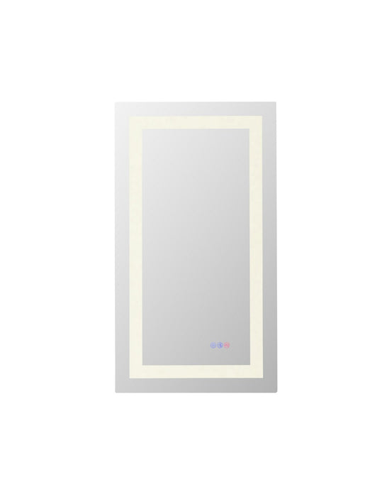 Elegant Lighting - MRE82036 - LED Mirror - Riven - white