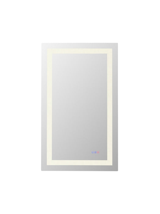 Elegant Lighting - MRE82440 - LED Mirror - Riven - white