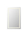 Elegant Lighting - MRE83648 - LED Mirror - Riven - white