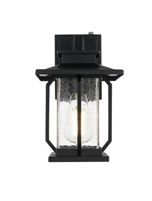 Elegant Lighting - OD304W12BK - One Light Outdoor Wall Sconce - Salem - Black