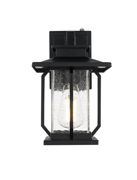 Elegant Lighting - OD304W12BK - One Light Outdoor Wall Sconce - Salem - Black
