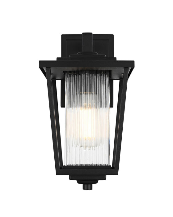 Elegant Lighting - OD305W13BK - One Light Outdoor Wall Sconce - York - Black