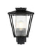 Elegant Lighting - OD306W15BK - One Light Outdoor Wall Sconce - Gaul - Black