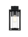 Elegant Lighting - OD310W14BK - One Light Outdoor Wall Sconce - Memphis - Black