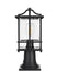 Elegant Lighting - OD312P16BK - One Light Outdoor Post Mount - Miller - Black