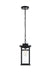 Elegant Lighting - OD313H14BK - One Light Outdoor Pendant - Mercer - Black