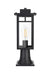 Elegant Lighting - OD313P18BK - One Light Outdoor Post Mount - Mercer - Black