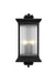 Elegant Lighting - OD316W28BK - Four Light Outdoor Wall Sconce - Collins - Black