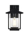 Elegant Lighting - OD317W12BK - One Light Outdoor Wall Sconce - Tioga - Black