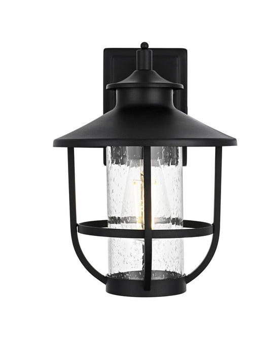 Elegant Lighting - OD319W12BK - One Light Outdoor Wall Sconce - Tilton - Black
