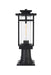 Elegant Lighting - OD320P17BK - One Light Outdoor Post Mount - Cambria - Black