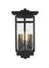 Elegant Lighting - OD321W13BK - One Light Outdoor Wall Sconce - Livingston - Black