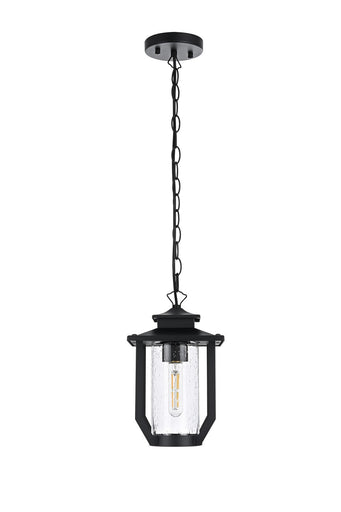 Sepviva One Light Outdoor Pendant Black