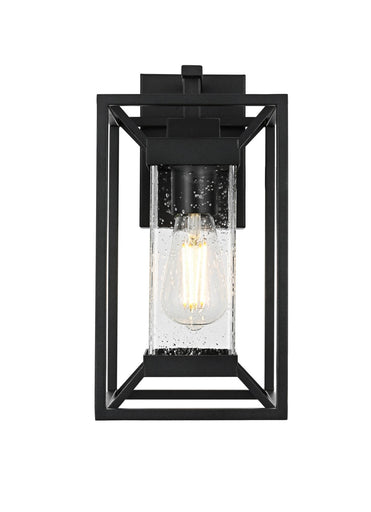 Willington One Light Outdoor Wall Sconce Black