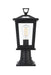 Elegant Lighting - OD332P17BK - One Light Outdoor Post Mount - Cayman - Black