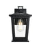 Elegant Lighting - OD332W12BK - One Light Outdoor Wall Sconce - Cayman - Black