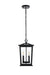 Elegant Lighting - OD333H15BK - Two Light Outdoor Pendant - Berks - Black