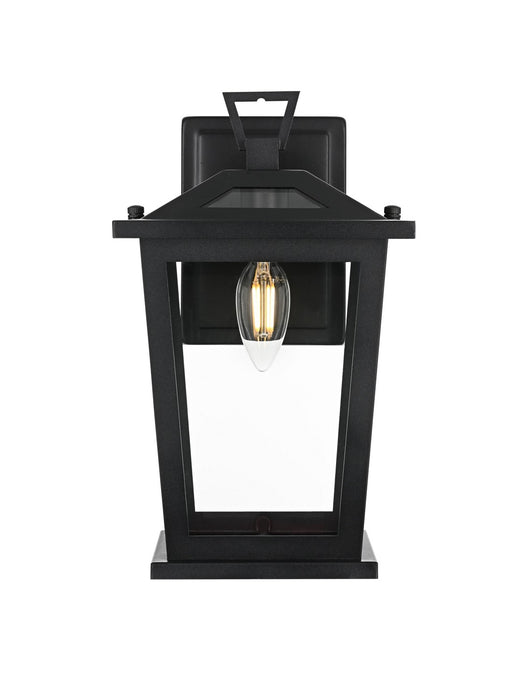 Elegant Lighting - OD333W12BK - One Light Outdoor Wall Sconce - Berks - Black
