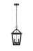 Elegant Lighting - OD334H17BK - Two Light Outdoor Pendant - Frankford - Black