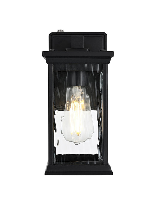 Elegant Lighting - OD336W11BK - One Light Outdoor Wall Sconce - Mascher - Black