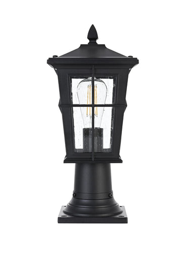 Bodine One Light Outdoor Post Mount Black