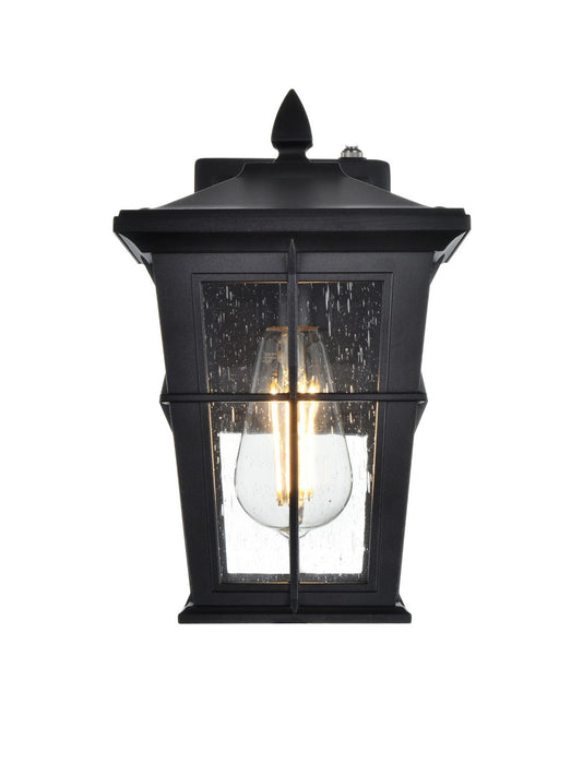 Elegant Lighting - OD337W12BK - One Light Outdoor Wall Sconce - Bodine - Black