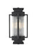 Elegant Lighting - OD341W14BK - One Light Outdoor Wall Sconce - Harlan - Black