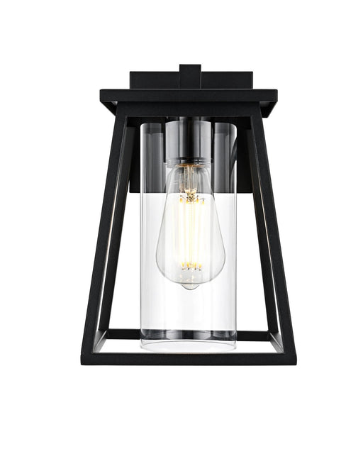 Elegant Lighting - OD346W11BK - One Light Outdoor Wall Sconce - Lambert - Black