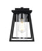 Elegant Lighting - OD346W11BK - One Light Outdoor Wall Sconce - Lambert - Black