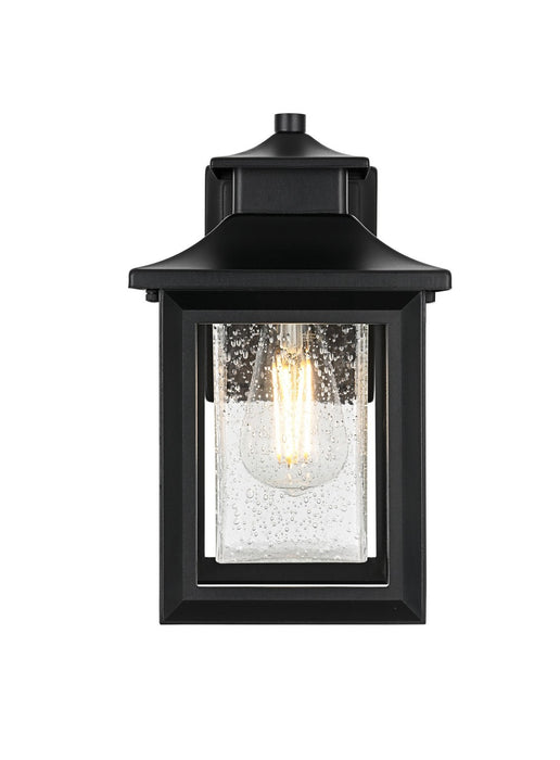 Elegant Lighting - OD348W12BK - One Light Outdoor Wall Sconce - Judson - Black
