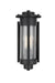 Elegant Lighting - OD349W15BK - One Light Outdoor Wall Sconce - Bucknell - Black