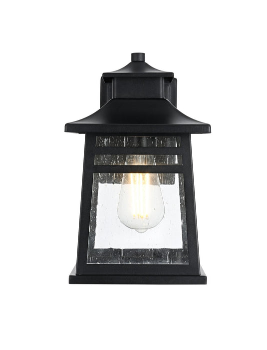 Elegant Lighting - OD352W12BK - One Light Outdoor Wall Sconce - Bambrey - Black