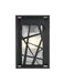 Elegant Lighting - OD356W12BK - One Light Outdoor Wall Sconce - Eyre - Black