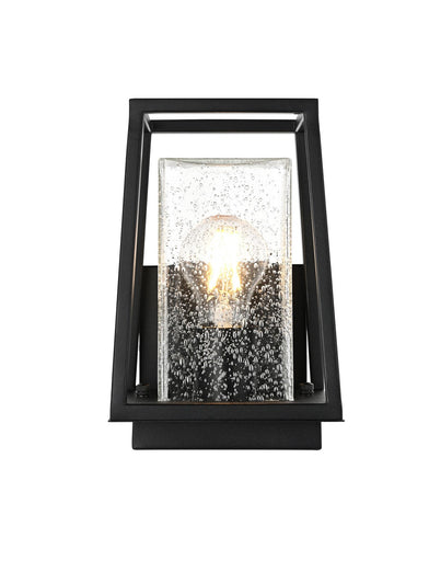 Lehigh One Light Outdoor Wall Sconce Black