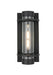 Elegant Lighting - OD368W13BK - One Light Outdoor Wall Sconce - Parrish - Black