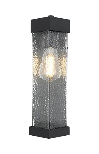 Swain One Light Outdoor Wall Sconce Black