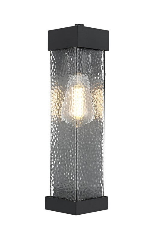 Elegant Lighting - OD370W14BK - One Light Outdoor Wall Sconce - Swain - Black