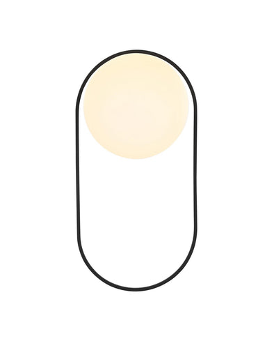 Silas LED Outdoor Wall Sconce Black