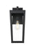Elegant Lighting - OD405W18BK - One Light Outdoor Wall Sconce - William - Black
