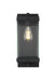 Elegant Lighting - OD408W17BK - One Light Outdoor Wall Sconce - Julien - Black