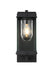 Elegant Lighting - OD409W15BK - One Light Outdoor Wall Sconce - Keaton - Black