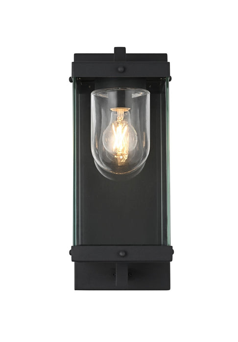 Elegant Lighting - OD409W17BK - One Light Outdoor Wall Sconce - Keaton - Black
