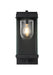 Elegant Lighting - OD409W17BK - One Light Outdoor Wall Sconce - Keaton - Black