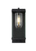 Elegant Lighting - OD409W21BK - One Light Outdoor Wall Sconce - Keaton - Black