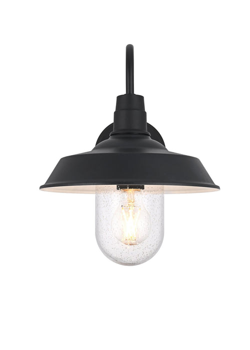 Elegant Lighting - OD415W15BK - One Light Outdoor Wall Sconce - Rayan - Black