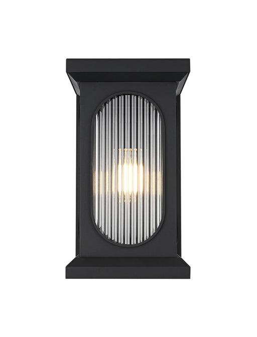 Elegant Lighting - OD417W17BK - One Light Outdoor Wall Sconce - Sevyn - Black